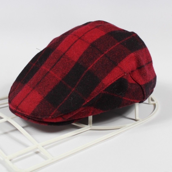 Country Gentleman Accessories Country Gentleman Wool Plaid Newsboy